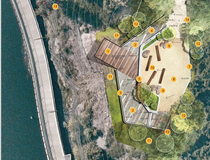 Map of Stewart St Lookout